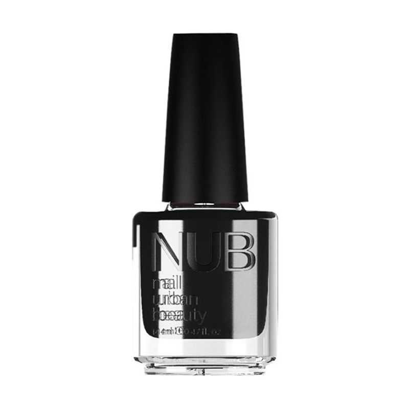 Лак для нігтів NUB Nail Polish 001 Black Ink, 14 мл